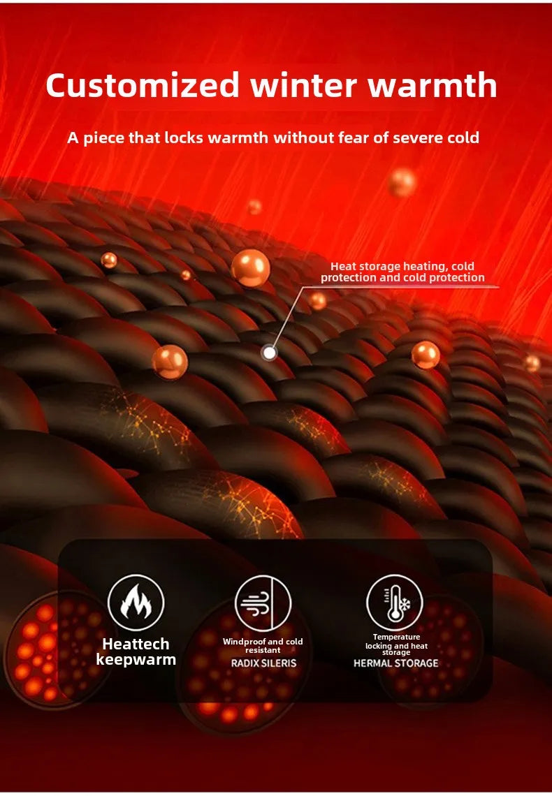 Outdoor Ski Fleece Jacket Men's Autumn And Winter Brand Thick Very Cold Plush Lapel Coat Casual Snow Windproof Sweatshirt Jacket.