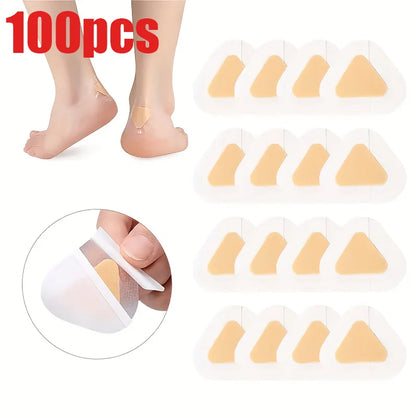 Gel Grip Heel Protector Adhesive Foot Patches Blister Pads Heel Liner Shoes Stickers Plaster Foot Care Cushion cushions insert