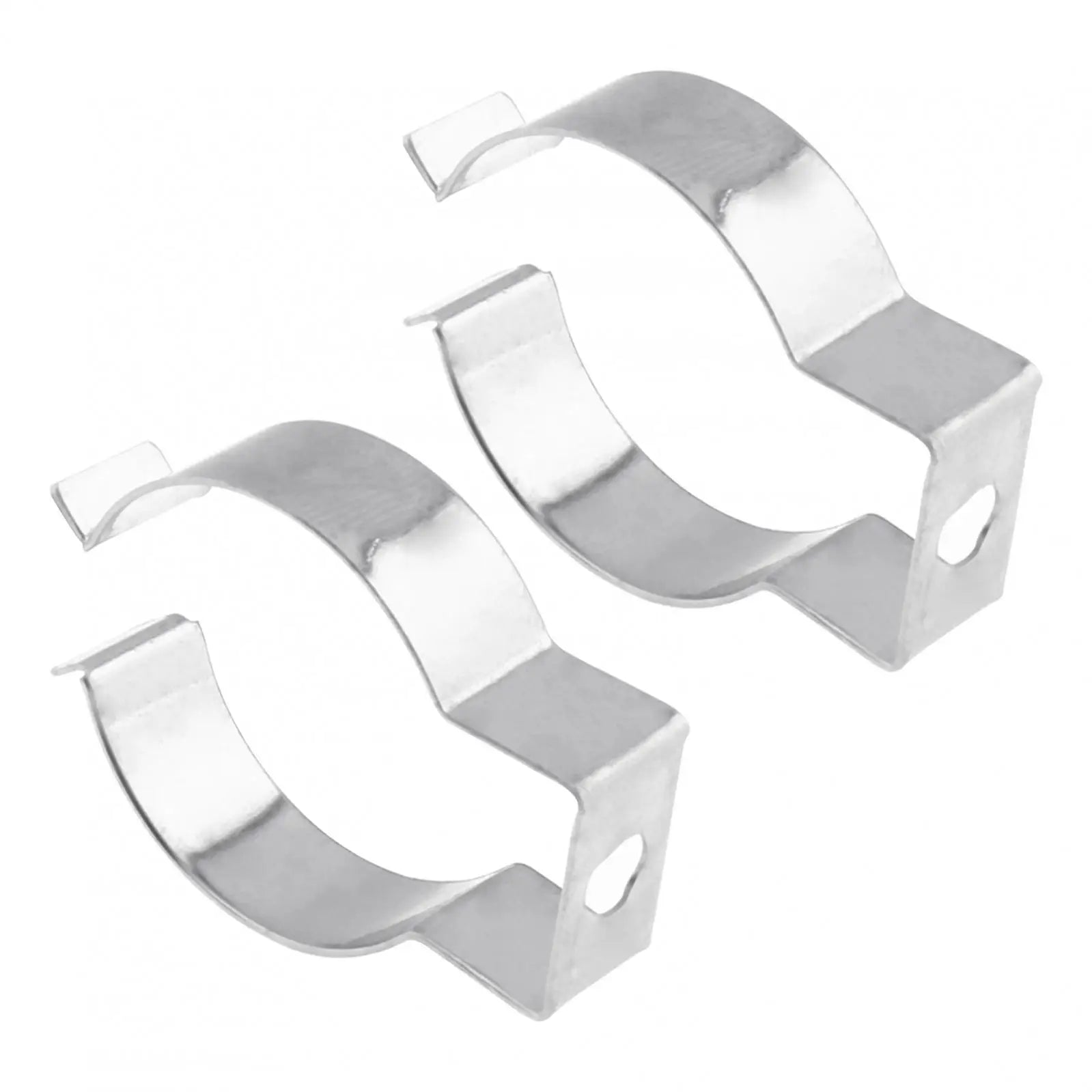 50pcs T8 U Clips Holder Bracket for LED Light Bulbs Fluorescent Tube Pipe Clamps Factory Fluorescent Lamps.