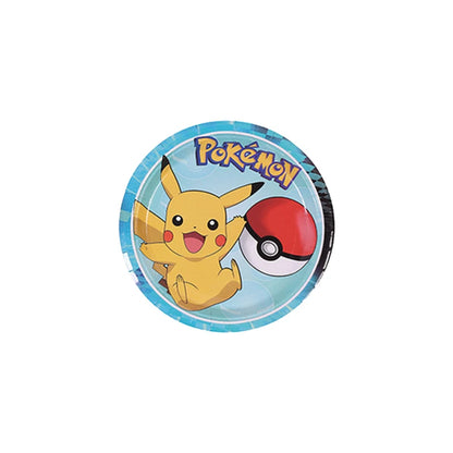 Pokemon Geburtstag Party Dekoration Pikachu Blitz Neue Ballon Set Kid Event Liefert Einweg Geschirr Banner Maske Hintergrund