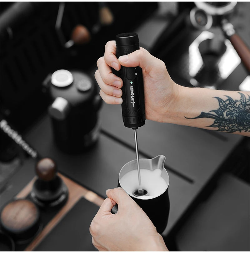 MHW-3BOMBER Official Electric Milk Frother Portable Home Barista Tools Kitchen Accessories