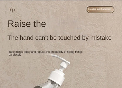 2PCS Badezimmer Regale Küche Lagerung Organizer Kunststoff Shampoo Rack Dusche Regal Bad Zubehör Kein Bohrer Regal