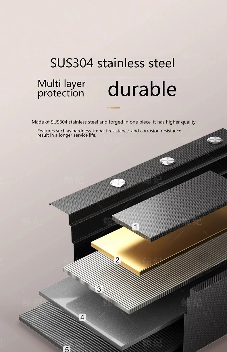 Stainless Steel Kitchen Sink Gray Household Large Single Slot Wash Vegetables and Dish Basin Multifunctional Dish Basin Sink