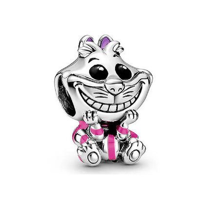 New fashion 100% S925 sterling silver Disney All-Star pendant beads, suitable for the original Pandora bracelet, women's fashion