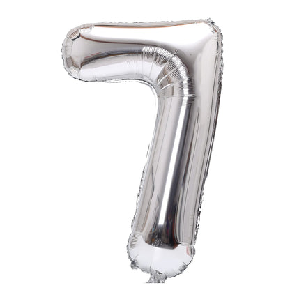 32 Zoll Regenbogen-Farbverlaufs-Zahlen-Folienballon 1-9 für Kindergeburtstag, Party-Dekoration, Babyparty, Brautparty, weitere Optionen verfügbar