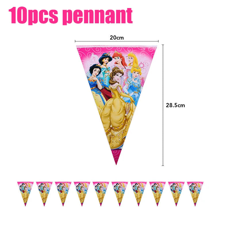 Disney Prinzessin Geburtstag Party Dekorationen Mädchen Kind Deco Disney Prinzessin Geburtstag Teller Servietten Tassen Geschirr Liefert Setup