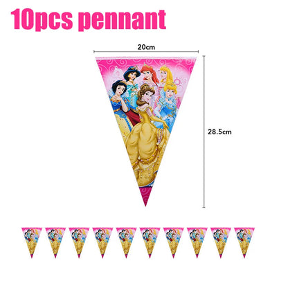 Disney Prinzessin Geburtstag Party Dekorationen Mädchen Kind Deco Disney Prinzessin Geburtstag Teller Servietten Tassen Geschirr Liefert Setup