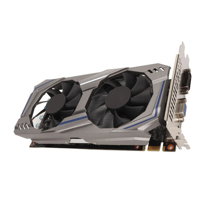 Graphics Card 128BIT GDDR5 PCI Express2.0 Double Fan Desktop PC Computer Discrete Gaming Graphics Card Double Fan Graphics Card.