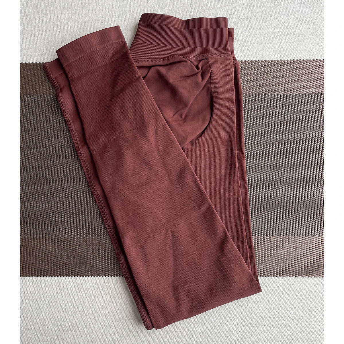 TKITK Leggings Women Seamless Sports Yoga Pants Low Ribbed Band Gym clothes Fitness Workout wear Scrunch Bum Tights