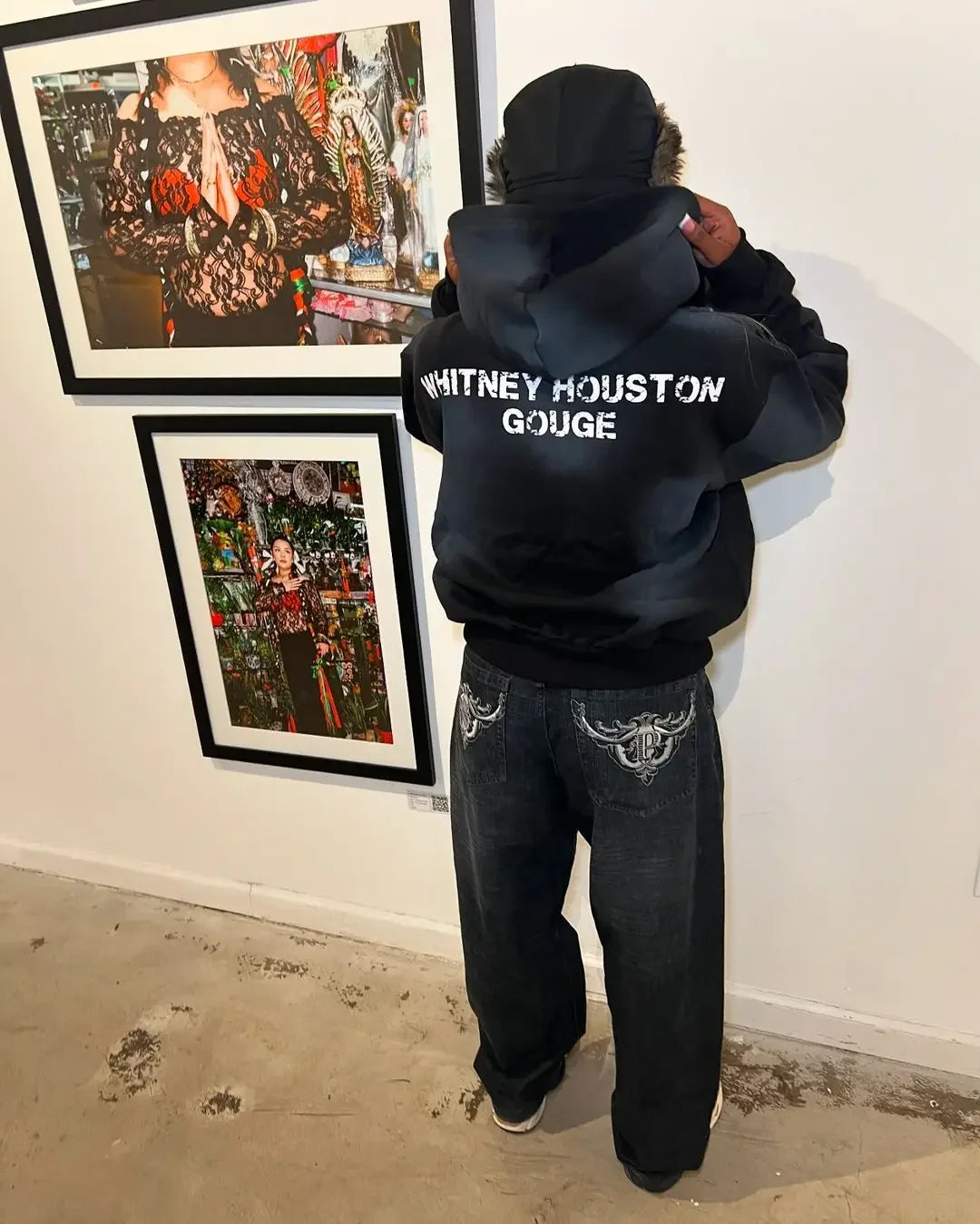 New Gothic Harajuku women sportswear trend printed hoodie y2k top new street clothing men and women zippered hooded.