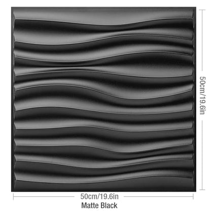 12PC 50x50cm 3d art plaster cut geometric diamond carved wood adhesive bottom wall 3d wall sticker 3d wall panel home decoration