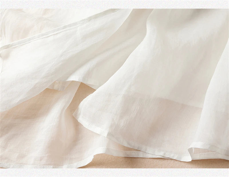 Sommer Druck Vintage Kleider Für Frauen 2025, Neue Casual Lange Dünne Atmungsaktive Kleid Femme Robe Büro Dame Arbeit Elegante Kleidung.