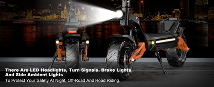 DECE DES20 Adult Electric Scooter 1200W Motor E-Scooter  48V13AH Battery 10 Inch Tire City Escooter.