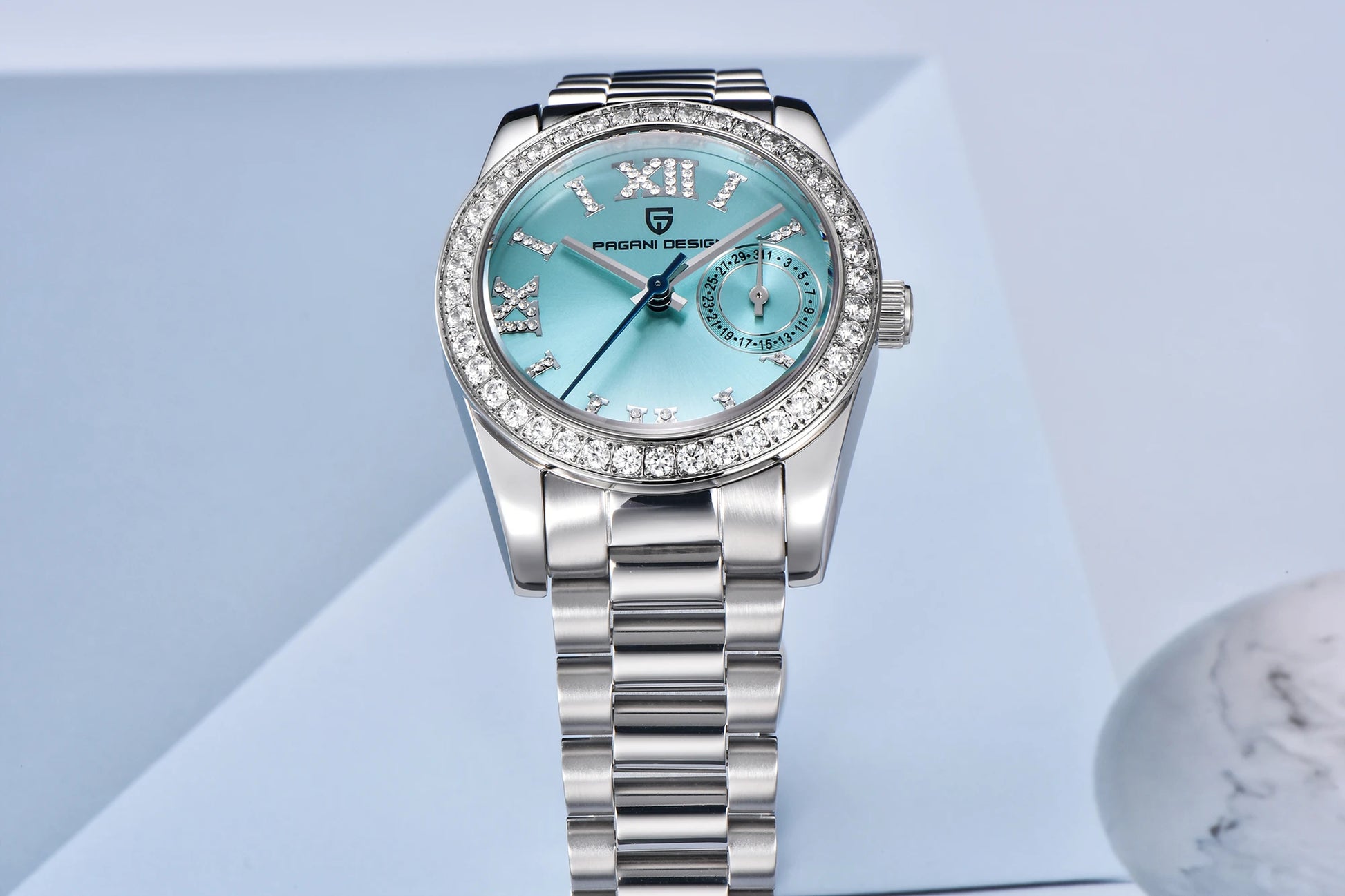 PAGANI DESIGN 2024 New 32MM Women's Wristwatch Elegant Luxury Quartz Watch For Women Fashion Waterproof Watches Sapphire Clock.