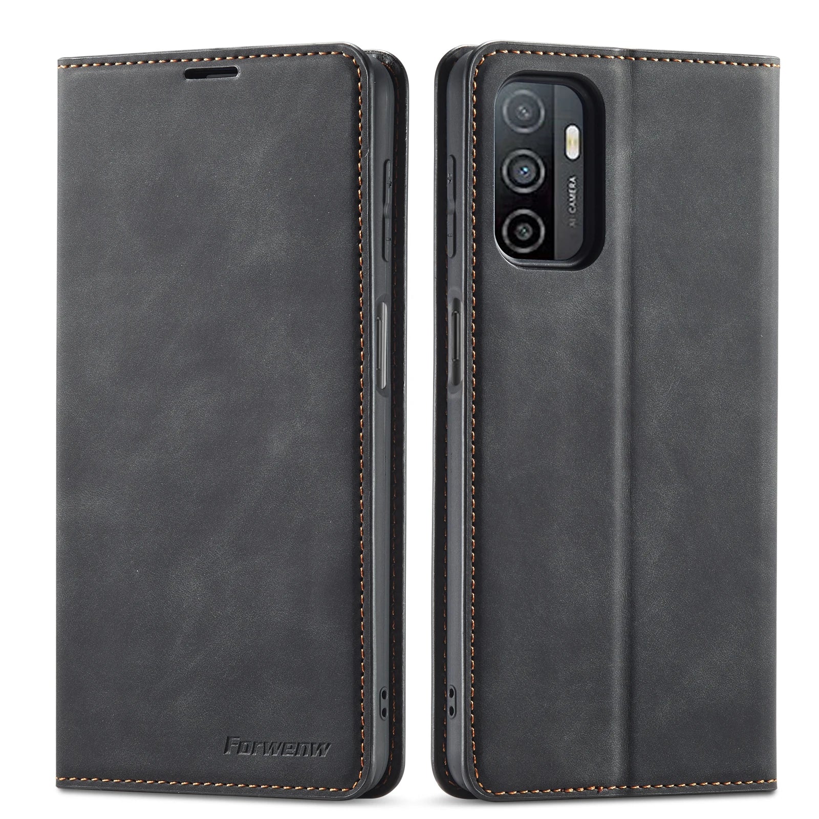 Leather Flip Phone Case For Xiaomi Redmi Note 12S 11S 10S 9S 12 11 10 12 8 7 Pro Plus 5G 12C 10C 10A 9A 9C Card Wallet Cover.