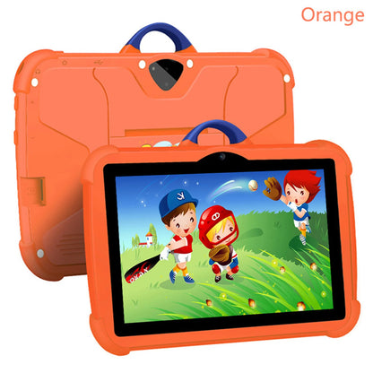 New Cartoon Pattern Kids Tablet 7 Inch Quad Core 4GB RAM 64GB ROM Android Learning Education Games Tablets Children's Gifts.