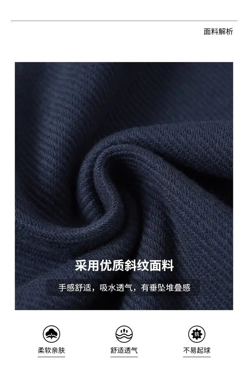 Männer Lose Gerade Hosen Diagonal Streifen Elastische Taille Alle-spiel Knöchel Länge Hosen Frühling Herbst Casual Outdoor Jogginghose