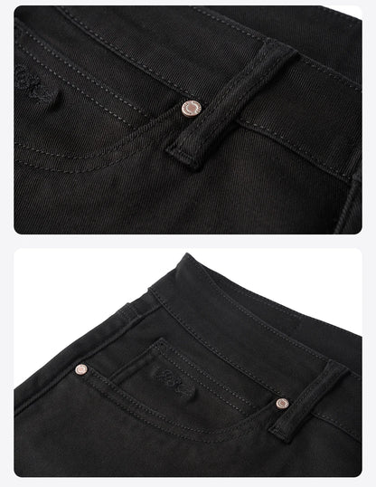 SIMWOOD 2025 Autumn Winter New Regular Straight Pants Men 320gsm Fabric Smart Casual Chinos Trousers