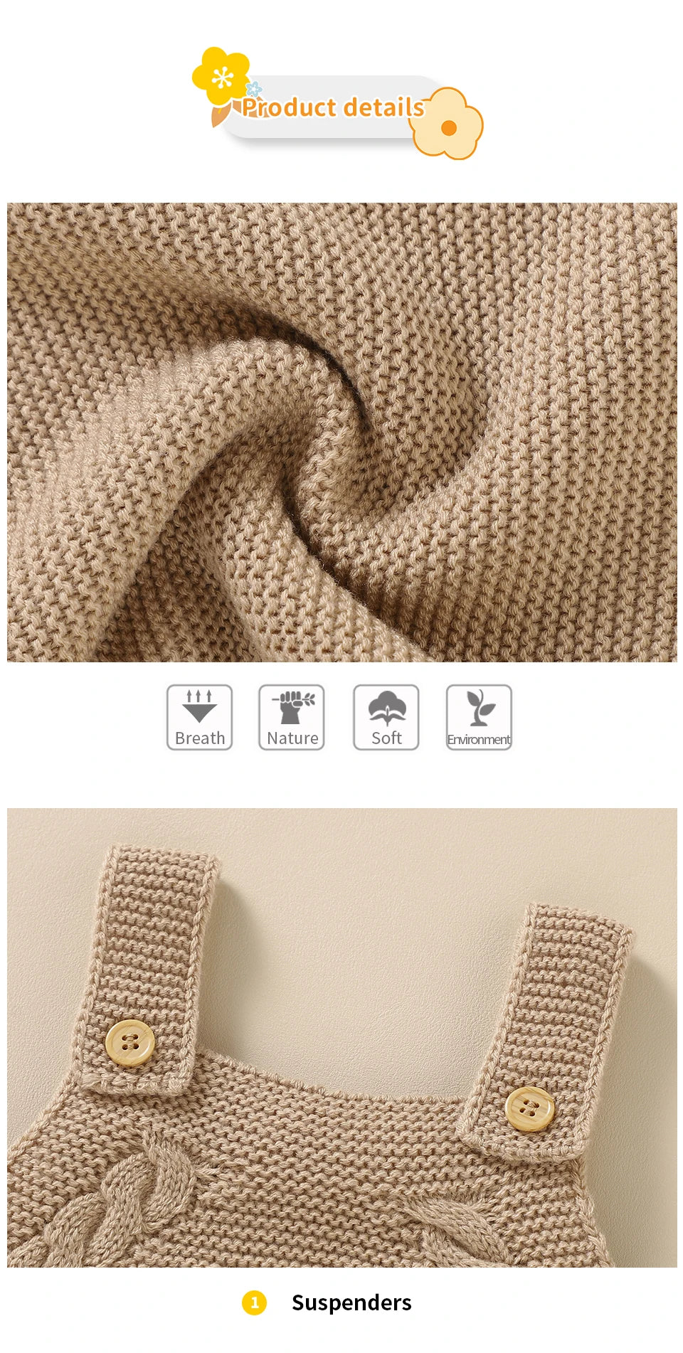 Baby Strampler Ärmellose Neugeborene Mädchen Gestrickte Strap Overalls Playsuits 0-18m Einem Stück Infant Outwear Overalls Kinder Kleidung.