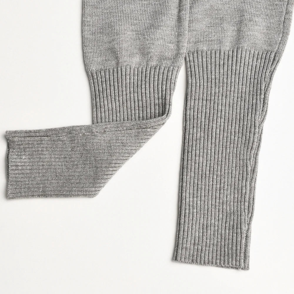 Apprabant Rib Knitted Two Piece Set Women Tracksuit Long Sleeve Zipper Hoodies Skinny Pants Sets Casual Solid Sweatshirt Suits