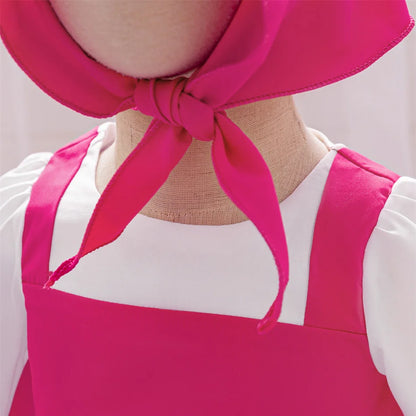 Mädchen Martha Cosplay Prinzessin Kleid Kleinkind Cartoon Bär Bühne Leistung Kleidung Kinder Karneval Party Maskerade Kleidung