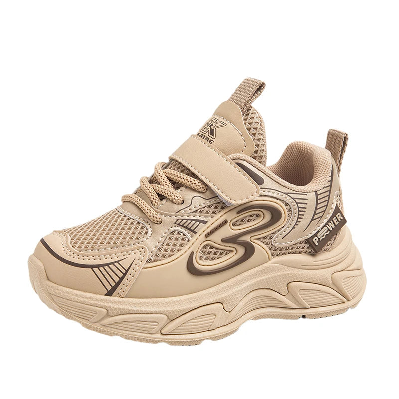 Autumn Children Sport Shoes Mesh Breathable Teenager Kid's Sneakers Boy's Girl's Running Shoes Trend Fashion Sport Shoes