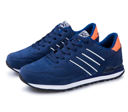 Brand Sneakers Men Outdoor Running Shoes High Quality Lace-Up Men Casual Shoes Fashion Comfortable Walking Shoes Tenis Hombres