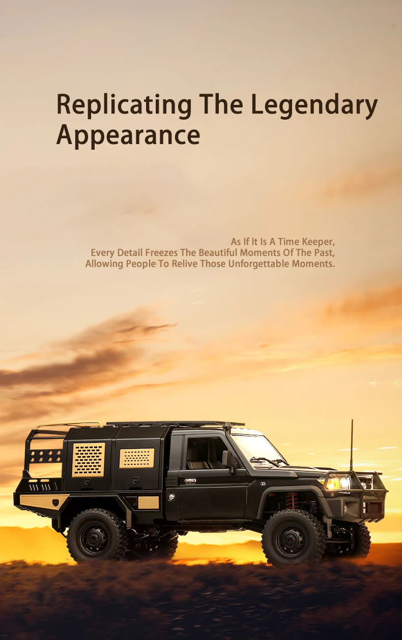 MN82S RC Crawler 1/12 Full Scale LC79 RC Pickup Short Truck 4WD Remote Control Climbing Off-road Car Toys for Kids Adults Gifts.