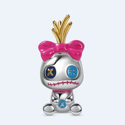 New fashion 100% S925 sterling silver Disney All-Star pendant beads, suitable for the original Pandora bracelet, women's fashion