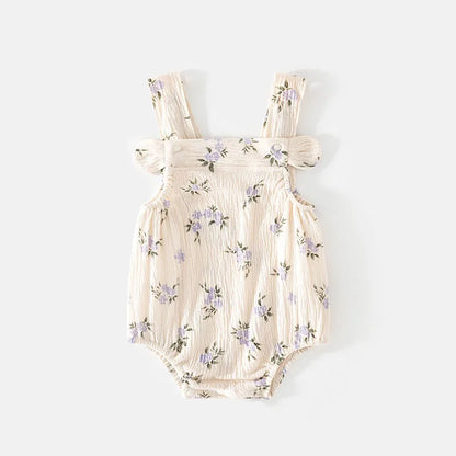 Sommer Baby Hosenträger Body Kleinkind Mädchen Süße Blumen Overall Infant Dünne Cartoon Tier Ein Stück.