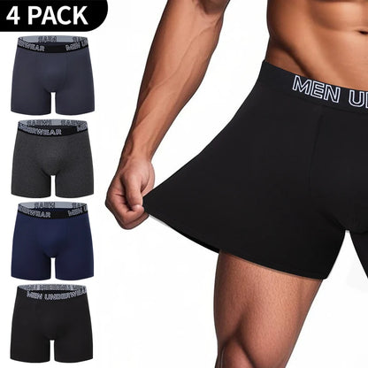 4/6Pcs Herrenmode Druck Lange Unterwäsche Jugendliche Für Erwachsene Multi-größe Bequeme Sport Boyshort Plus größe Fitness Shorts