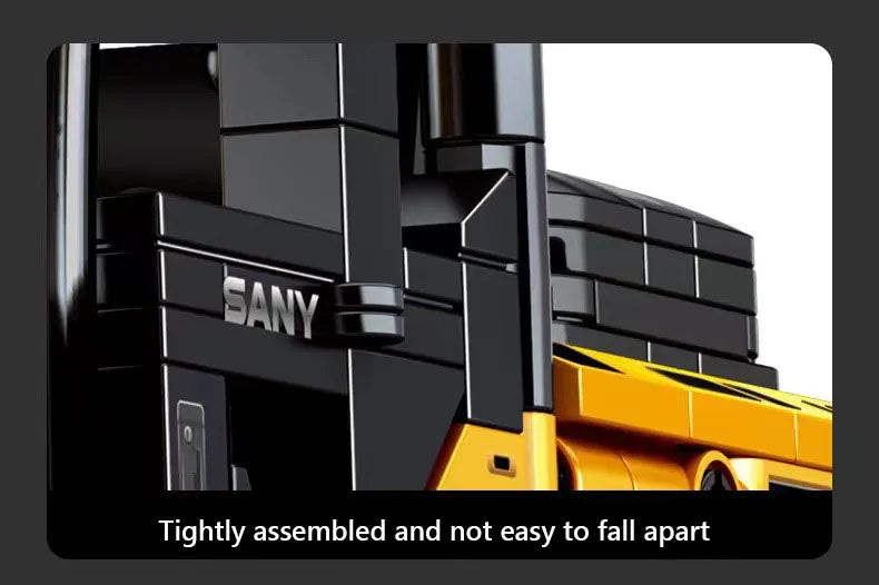 SEMBO BLOCK 1022pcs Excavator Models Building Blocks MOC City Construction Engineering Vehicle Bricks Educational Toys Boys Gift.