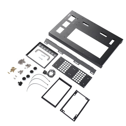 Computer Open Case Bracket Powerful Cooling Heat Dissipation Steel Plate DIY Computer Motherboard Case Rack for ATX M ATX ITX.