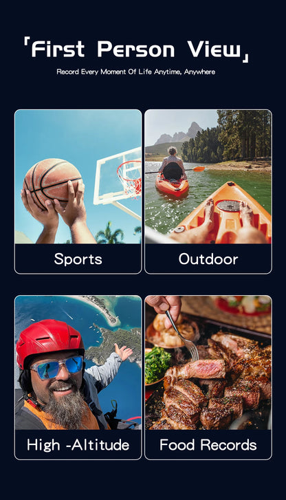SJCAM C300 4K Action Camera Touch Screen 6-Axis Gyro Stabilization 30m Waterproof 1000+2800mAh Battery 460Min Recording