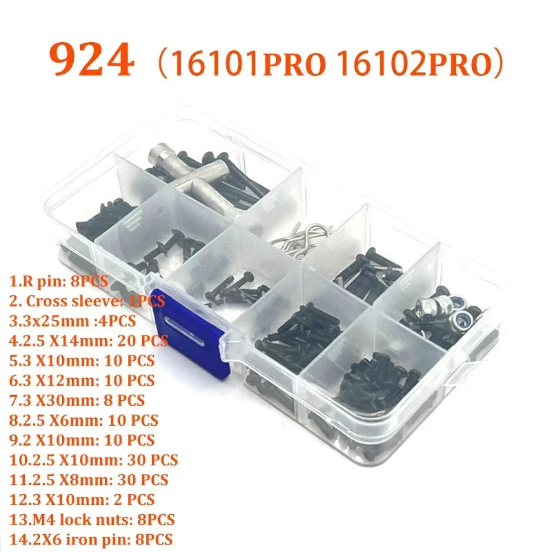 For SCY 16101 PRO 16102 PRO SG116 MAX RC Car Original Parts Drive Shaft Gear Swing Arm Steering Cup Remote Control Tire Motor