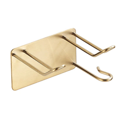 304 Edelstahl Haartrockner Rack hochwertige Bad Haartrockner Halter Wand selbst klebend ohne Stanzen wb8451