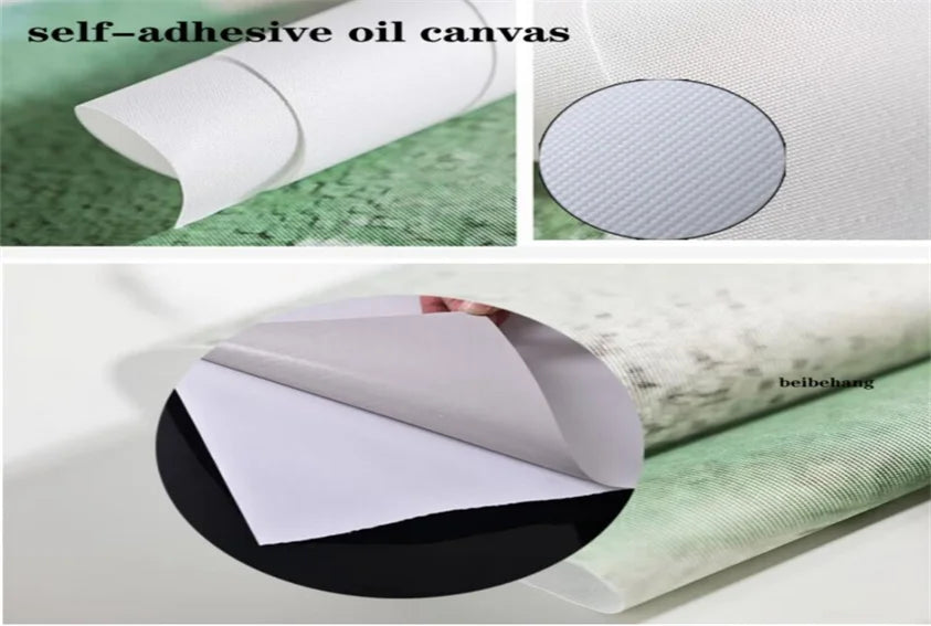 Maßgeschneiderte cremefarbene abstrakte Kunst, Feder-Blumenmuster, Tapete, TV-Hintergrund, Wanddekoration, Schlafzimmer, europäisches Wandbild