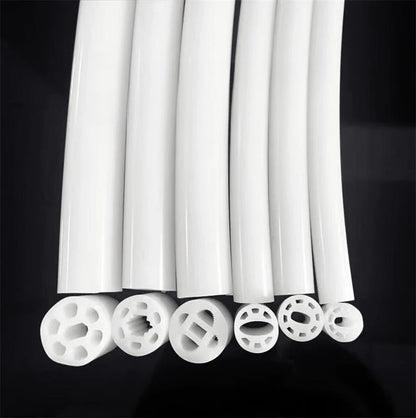 360° Glowing Round LED Neon Tube Rope Lamp Flexible Silicone Diffuser Channel WS2811 WS2812B Soft IP65 Outdoor Tape Strip Lights.
