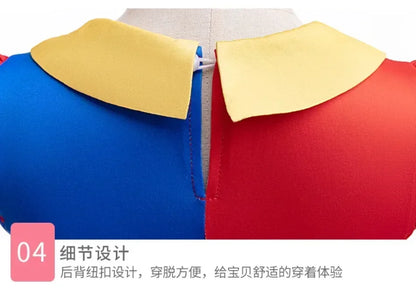 Mädchen Anime Cartoon Pomni Raghata Jax Caine Cosplay Kostüm erstaunliche digitale Zirkus Cosplay Clown Kind Overall Jungen Halloween Anzug.