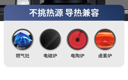 Pressure cooker, gas induction cooker, universal household gas, gas, open flame pressure cooker, large capacity