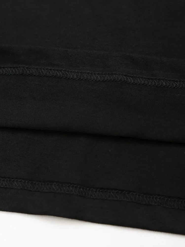 HH Women Casual Sport Pant Suit Vintage Solid Short Sleeve O Neck T-Shirt + Drawstring Jogging Pants Woman Commuting Sets