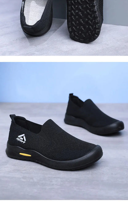 Bebealy Women's Sneaker Men Flat Shoes Casual Nonslip Men Shoes Outdoor Soft Comfortable Home Shoes Comfortable Slip-on Men Shoe.