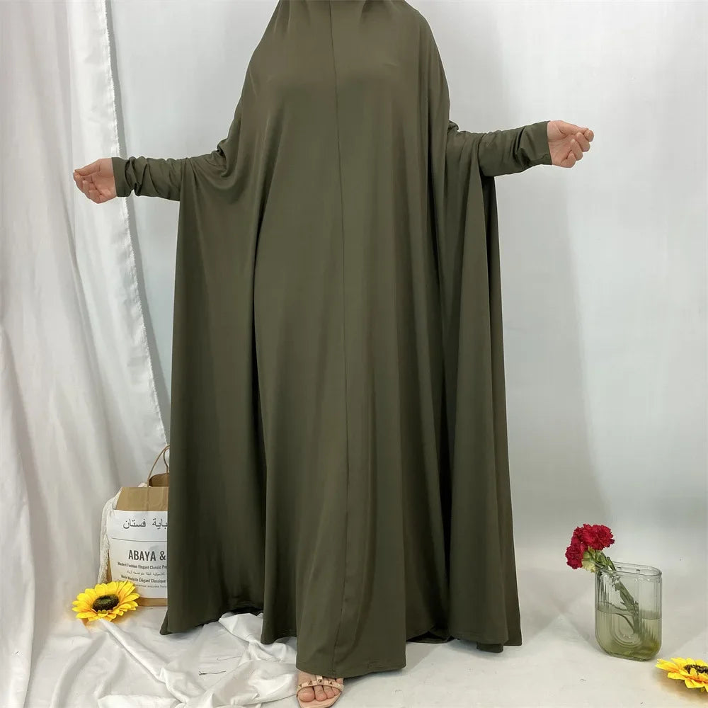 Middle East Muslim Fashionable Hooded Dress Dubai Arab Elegant Robe Elegant Long Shirt for Women with Hood from Mainland China.