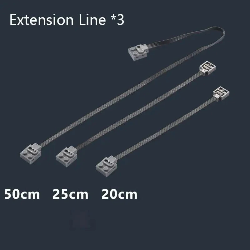 Technical Motor Battery Box Power Functions Parts IR Speed Servo Light Receiver PF APP Remote Control Car Building Blocks Bricks