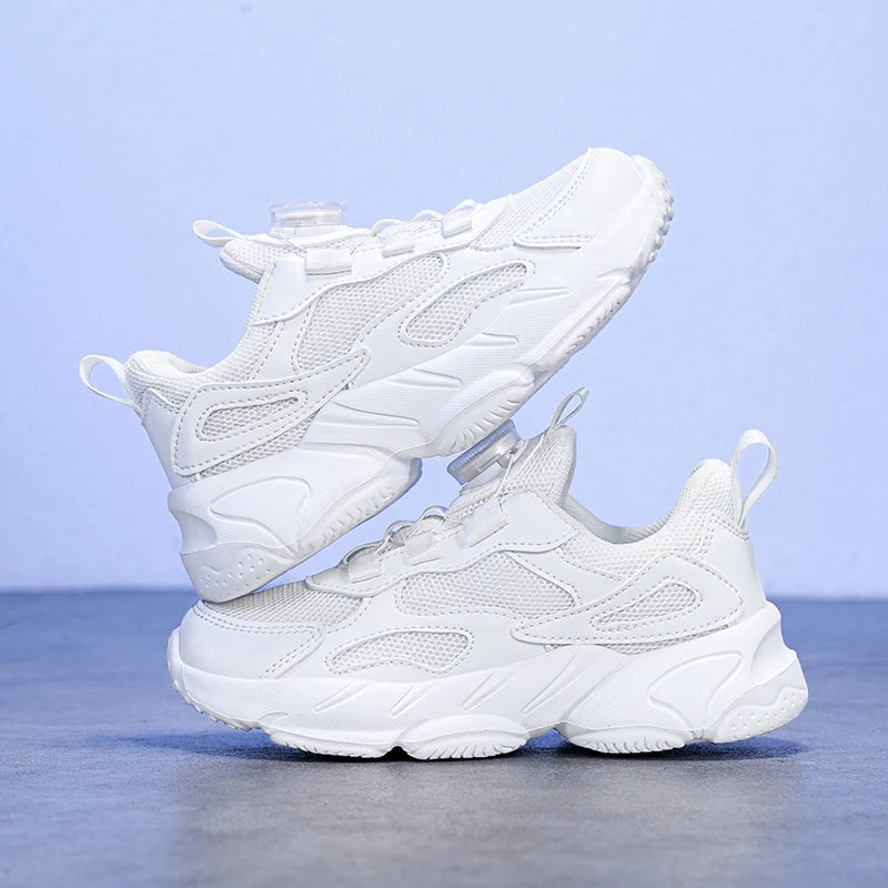 White Girls Sneaker Children Shoes New Spring Summer Platform Casual Sneaker Running Sports Tennis Kids Shoes for Girl.