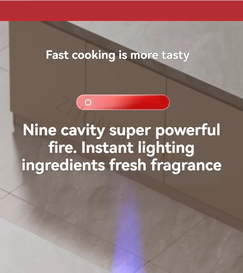 5.2KW Liquefied Gas Stove Range Single-range Energy-saving Flameout Protection Fierce Fire Stove.