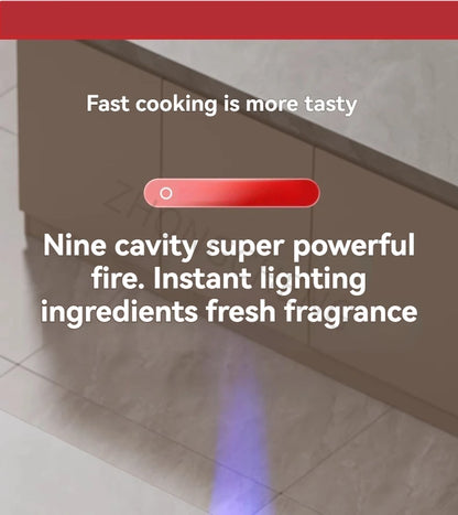 5.2KW Liquefied Gas Stove Range Single-range Energy-saving Flameout Protection Fierce Fire Stove.