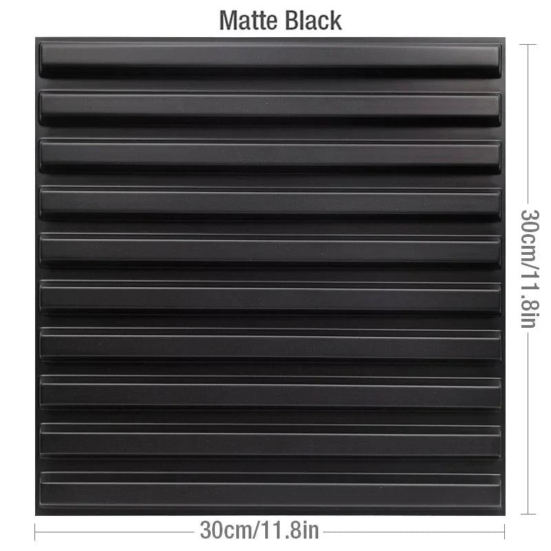 12pcs 30cm 3D textured wall panel 3D wall sticker Wood grain wall decor, suitable for living room, hall, bedroom, hotel, office