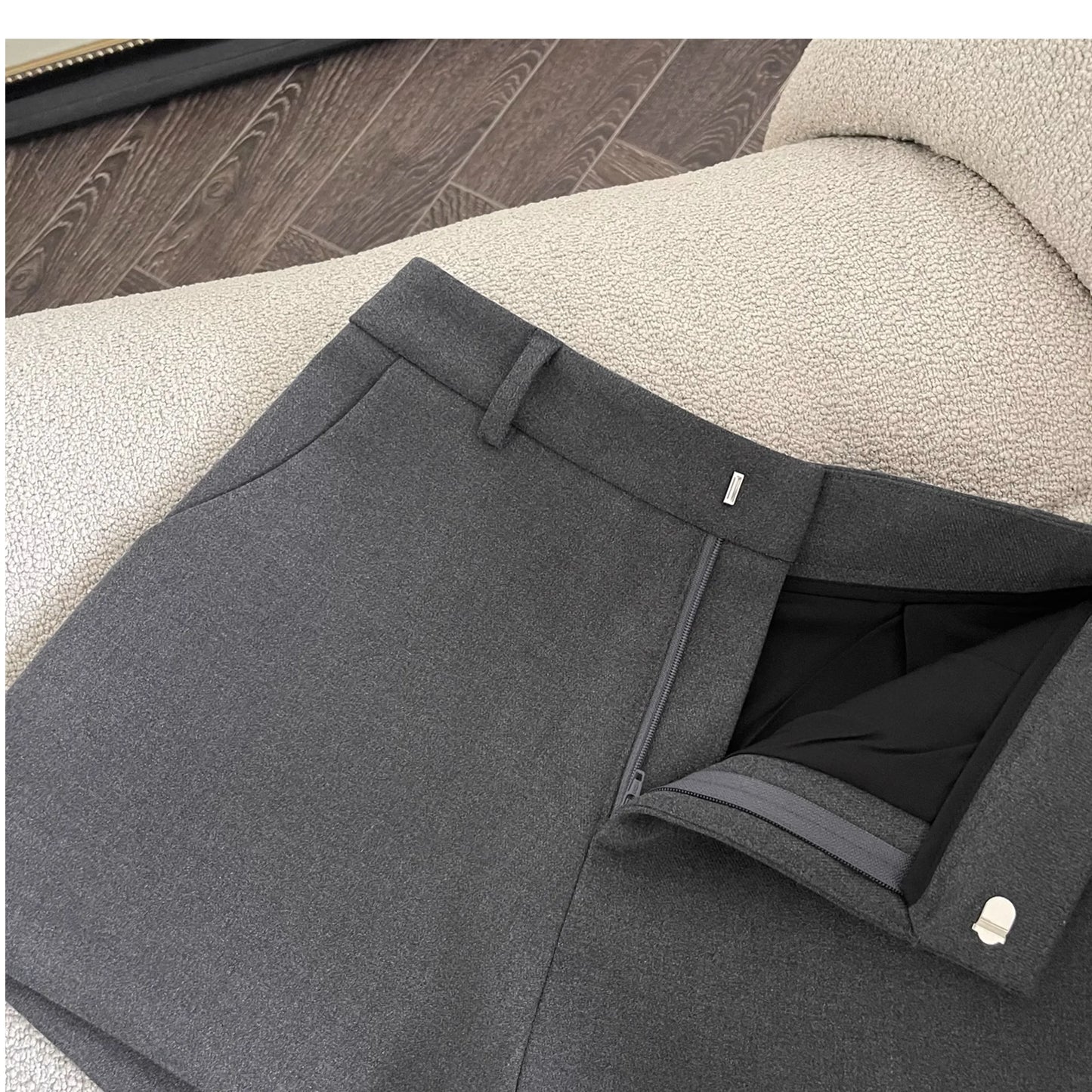 Elegant Solid A-Line Wide Leg Shorts Fashion Women 2025 New Summer High Waist Korean Pants Casual Office Lady Commute Outfits.