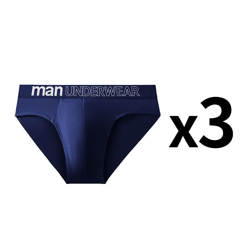 3 Teile/los männer Brief Briefs Unterwäsche Bequeme Höschen Shorts Sexy Geschenke für Mann Unterhosen